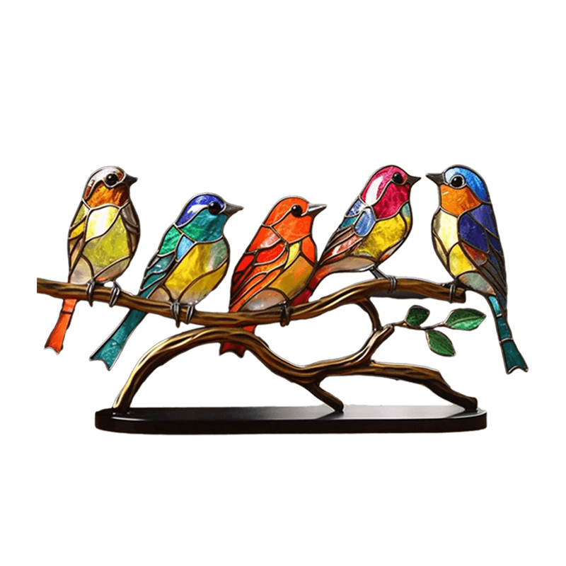 🔥🔥🔥Hot Sale-Metal Birds Craft Statue Ornaments