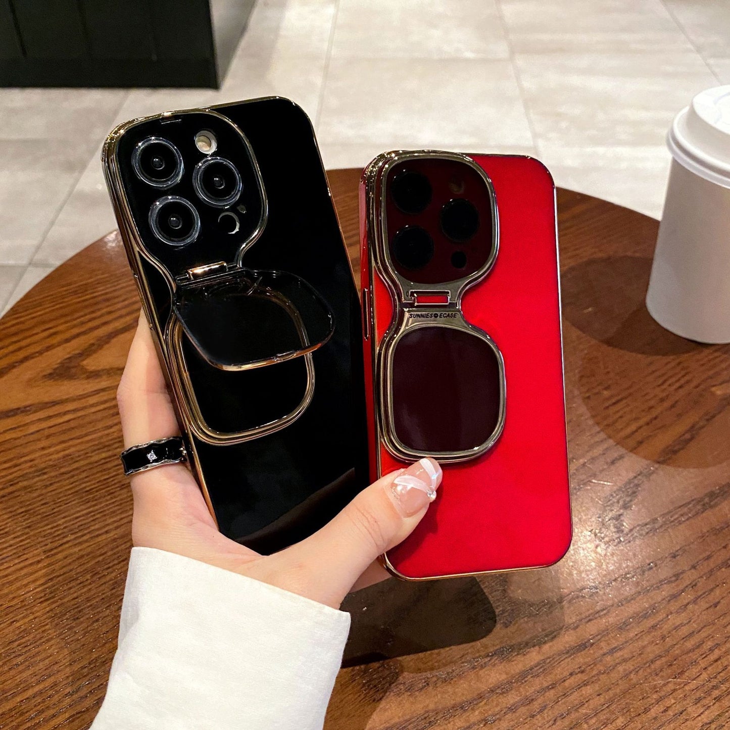 Premium sunglasses holder mobile phone case