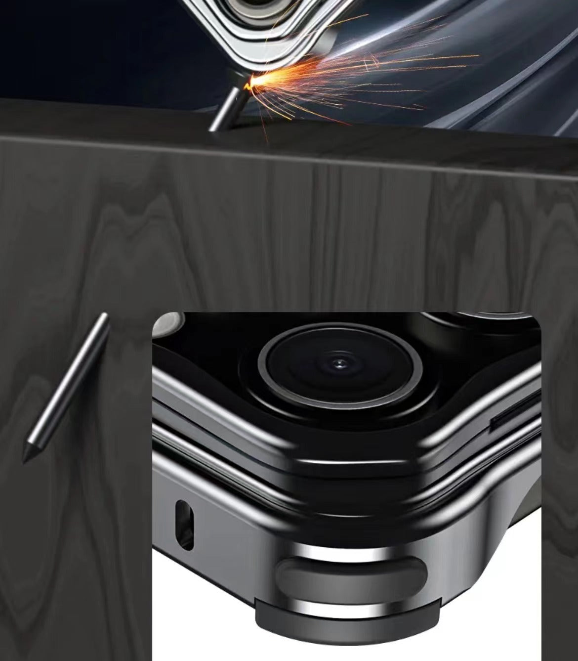 Lucky Cloud Aluminum Alloy Magnetic Stand Phone Case