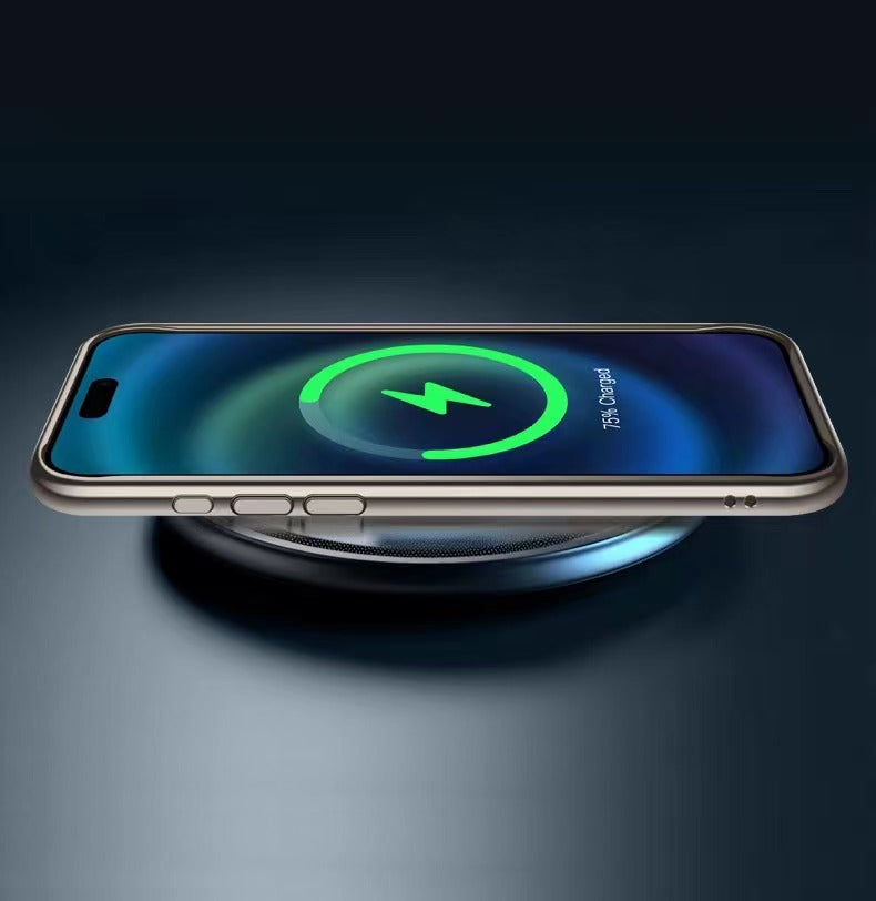 Matte Electroplated Frame Phone Case