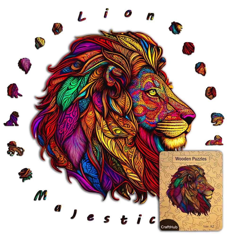 Majestic Lion - Jigsaw Puzzle