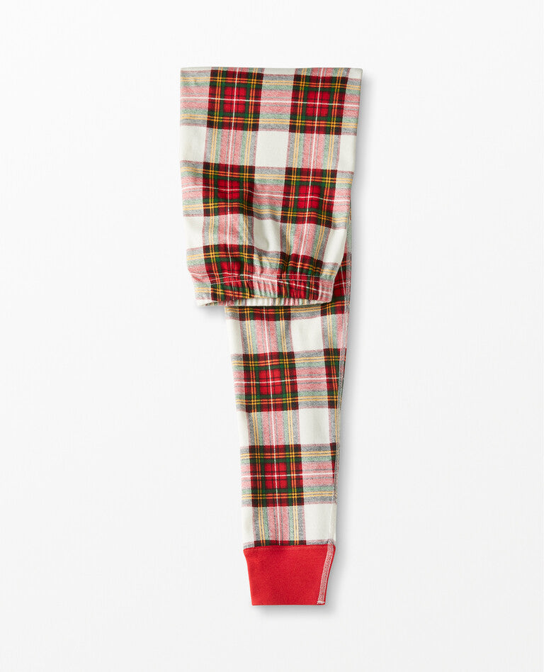 Mixed color plaid Matching Fmalily Pajamas Set (with Pet Dog Clothes)