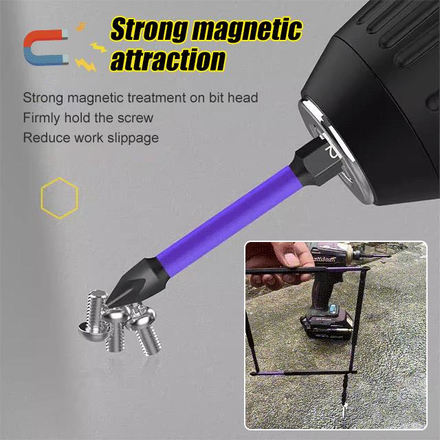 🔥🔥Upgraded High Hardness And Strong Magnetic Bit(50% OFF)