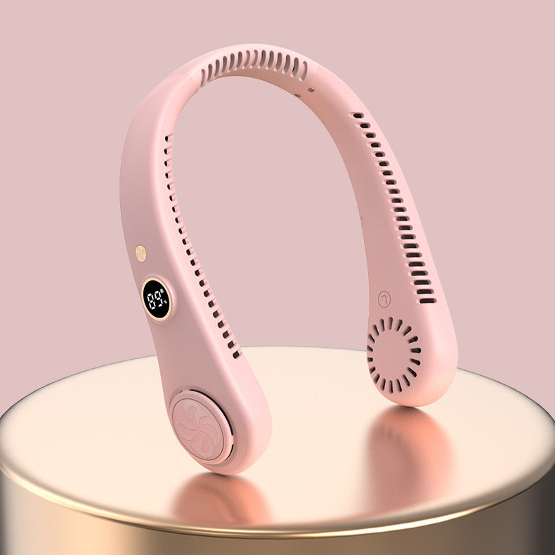 portable cooling neck fan