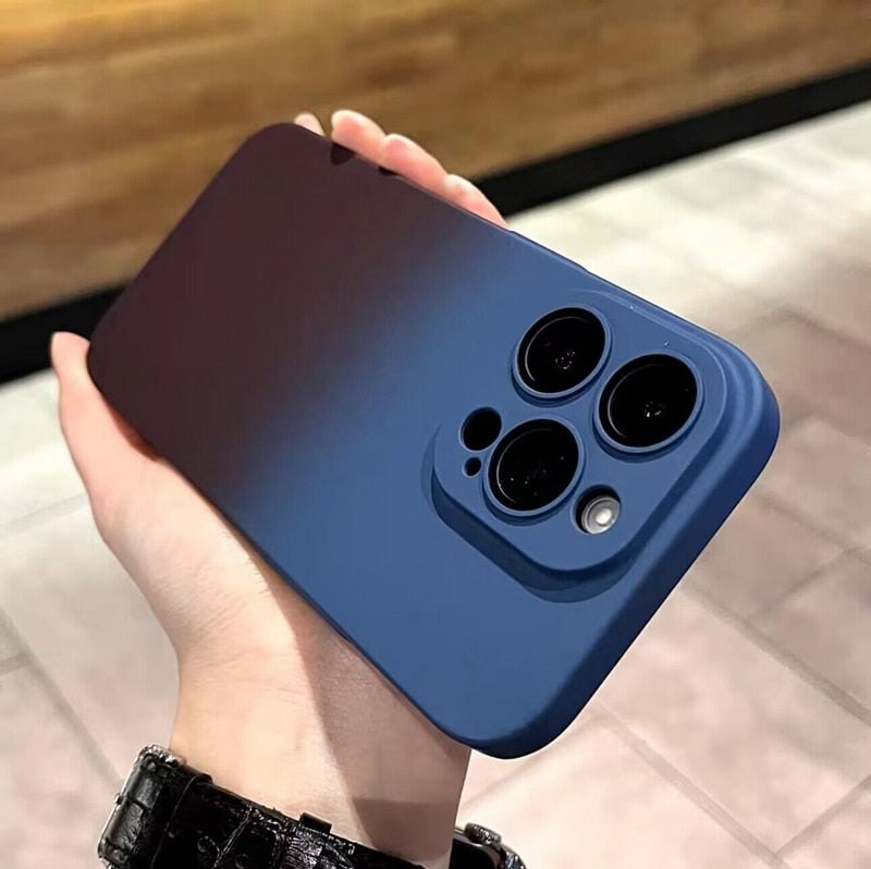 Dual Gradient Color MagSafe Apple iPhone Case