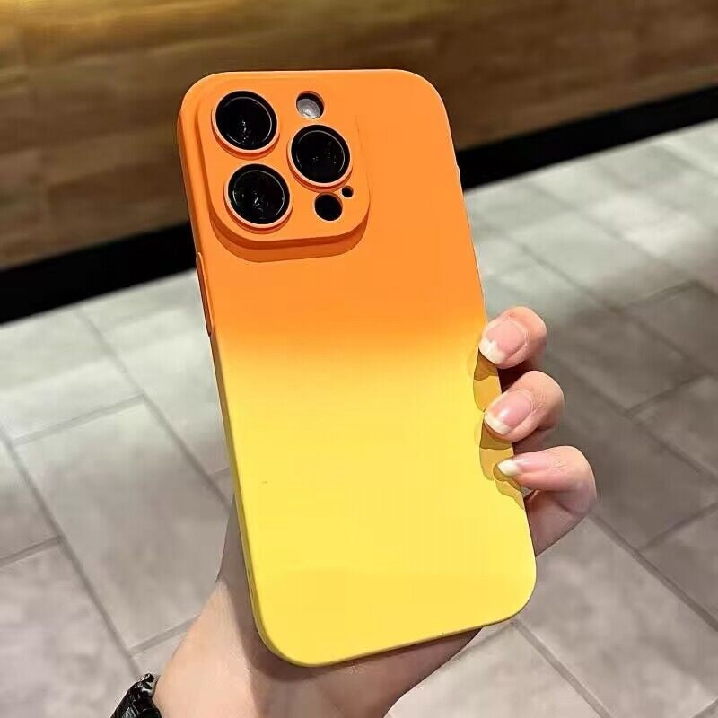 Dual Gradient Color MagSafe Apple iPhone Case