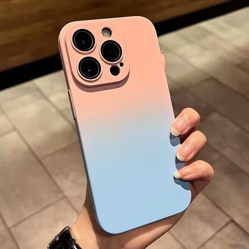Dual Gradient Color MagSafe Apple iPhone Case