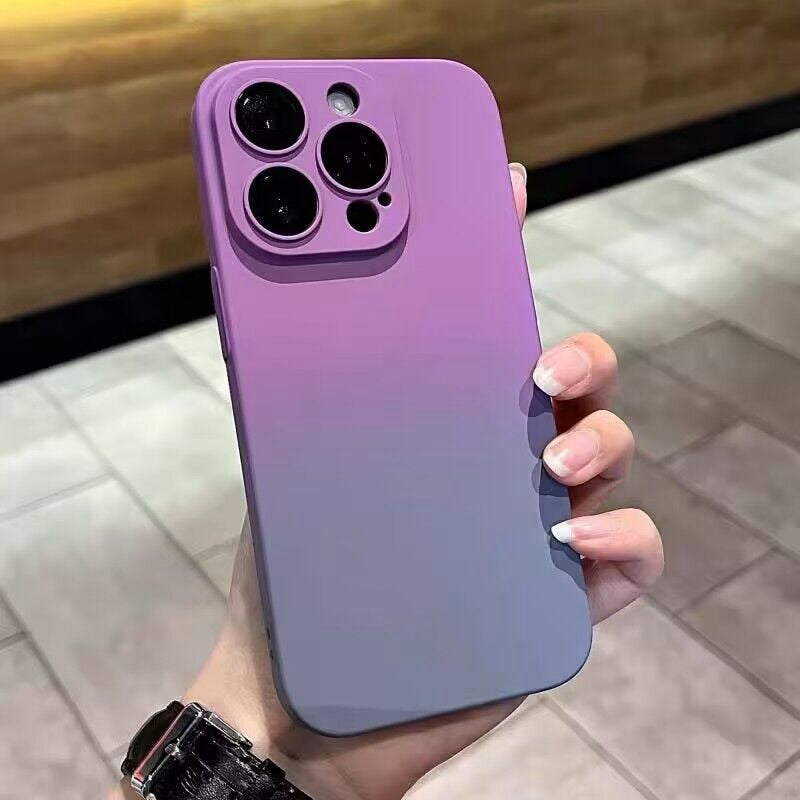 Dual Gradient Color MagSafe Apple iPhone Case