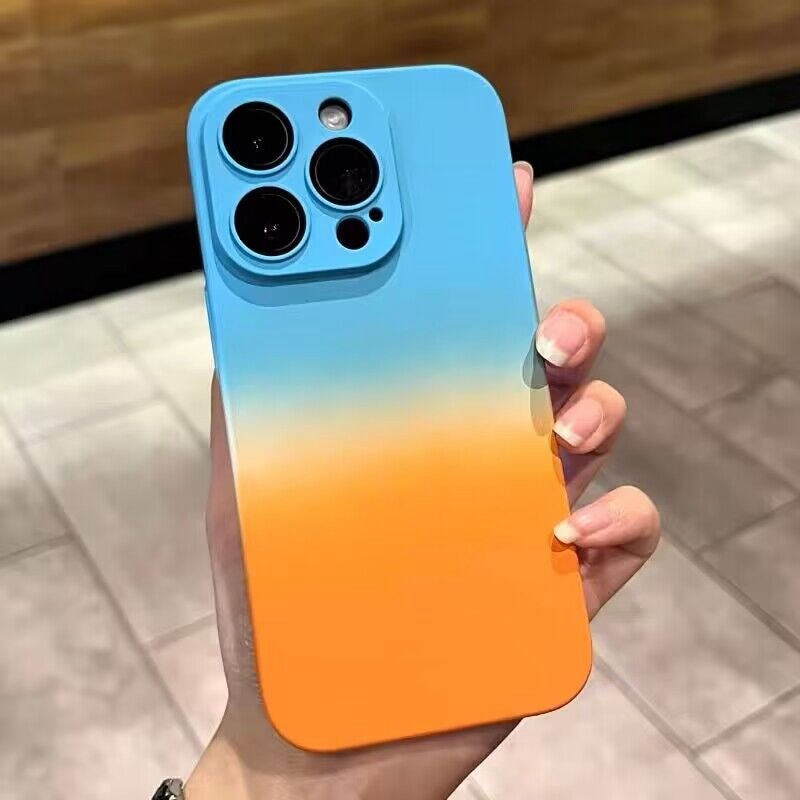 Dual Gradient Color MagSafe Apple iPhone Case