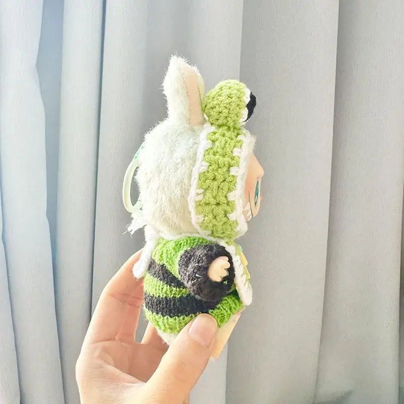 Handmade Labubu Crochet Animal Outfits