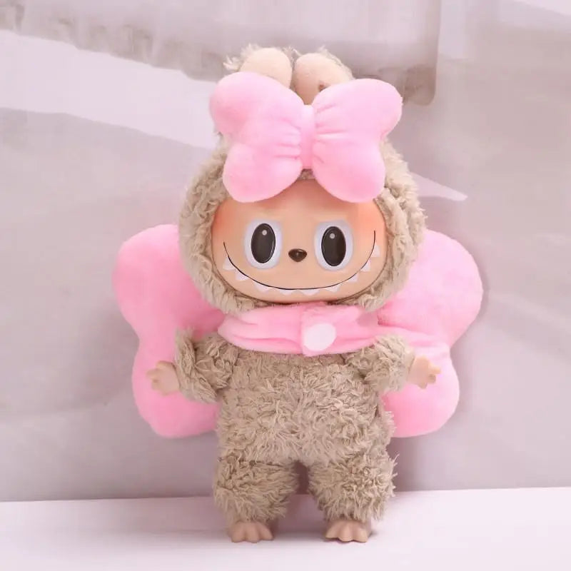 Handmade Big Bow Labubu Outfit