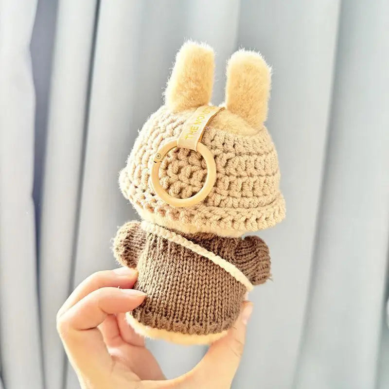 Handmade Labubu Crochet Animal Outfits