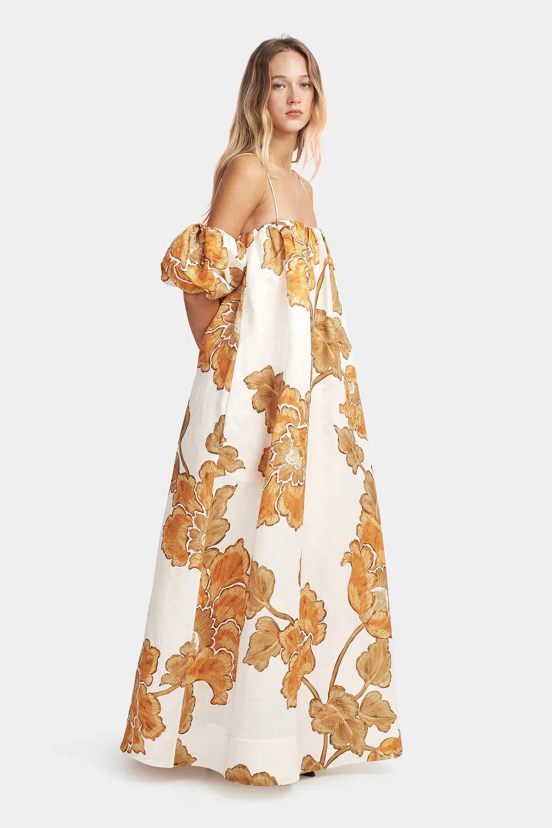 VETIVER DRESS SUNSHINE BLOOM