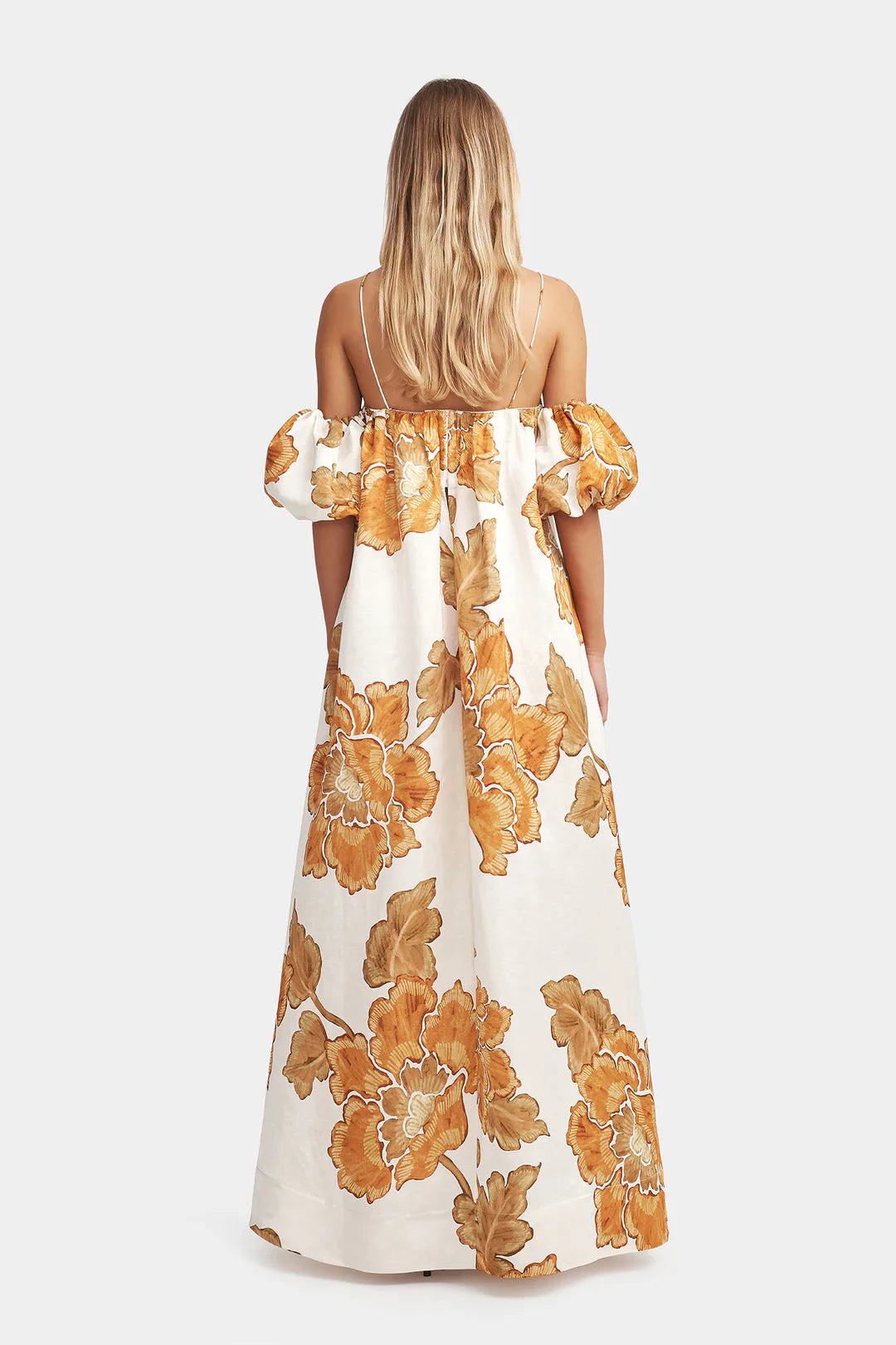 VETIVER DRESS SUNSHINE BLOOM