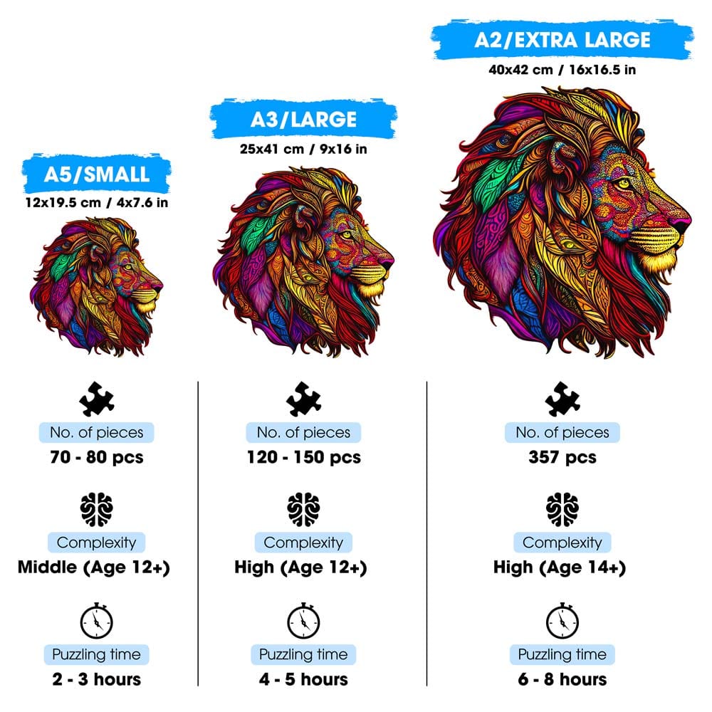 Majestic Lion - Jigsaw Puzzle