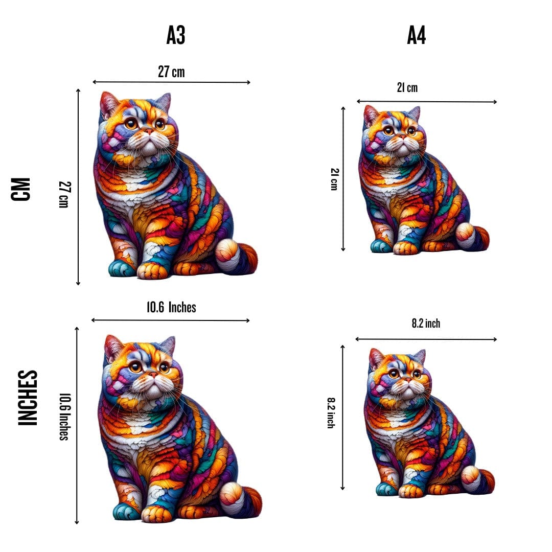 British Shorthair Cat - Jigsaw Puzzle