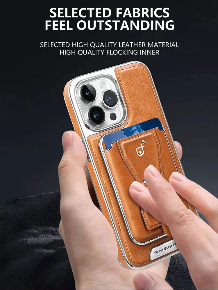 2024 Detachable Wallet Stand Card Holder Leather Case For iPhone 15 14 13 12 Series