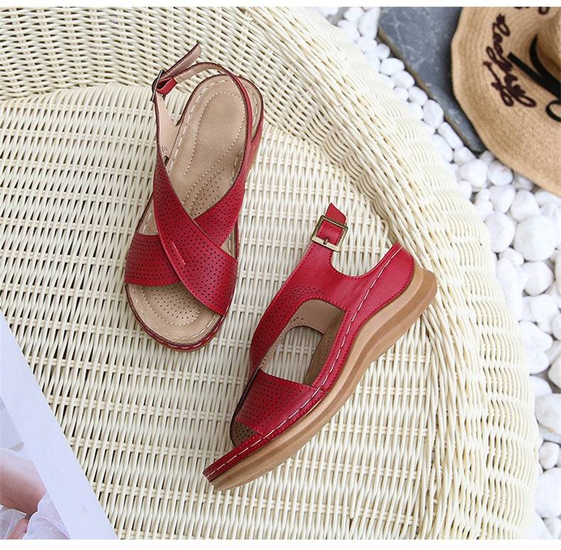 Libiyi Solid Color Casual Women's Sandals