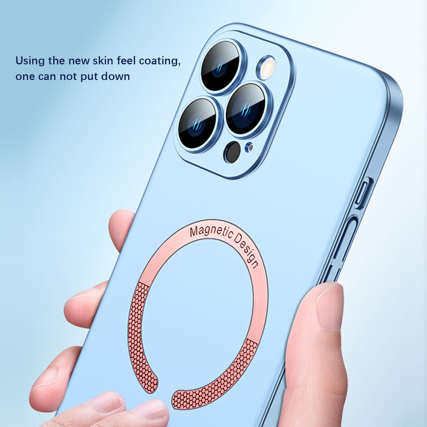 New Ultra Thin Hard Matte Magsafe Case For iPhone