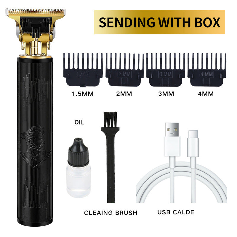 Newest LCD Hair Clippers Professional Hair Trimmer pl