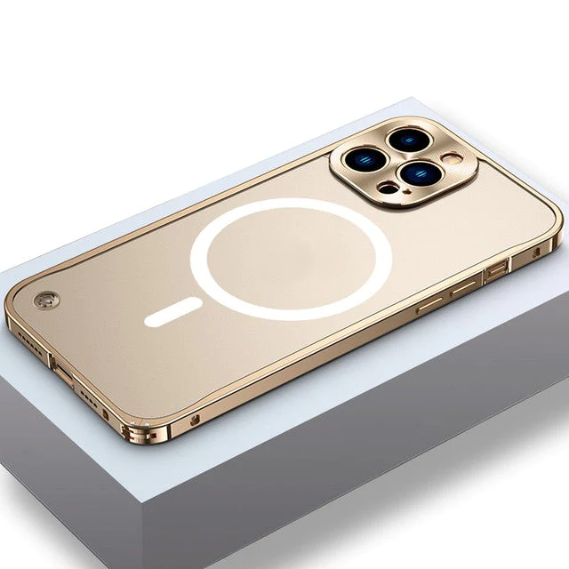 50% OFF Magnetic Magsafe Metal Case