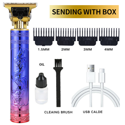 Newest LCD  Hair Clippers Professional Hair Trimmer