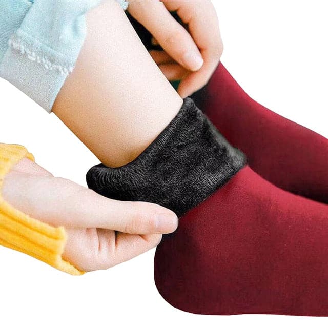 5 Packs Fleece Lined Thermal Socks