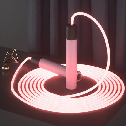 Glowing skipping rope