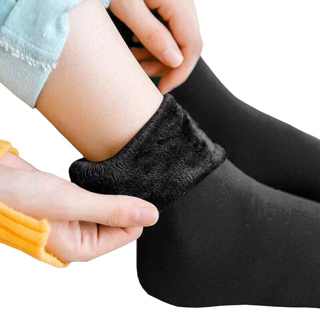 5 Packs Fleece Lined Thermal Socks