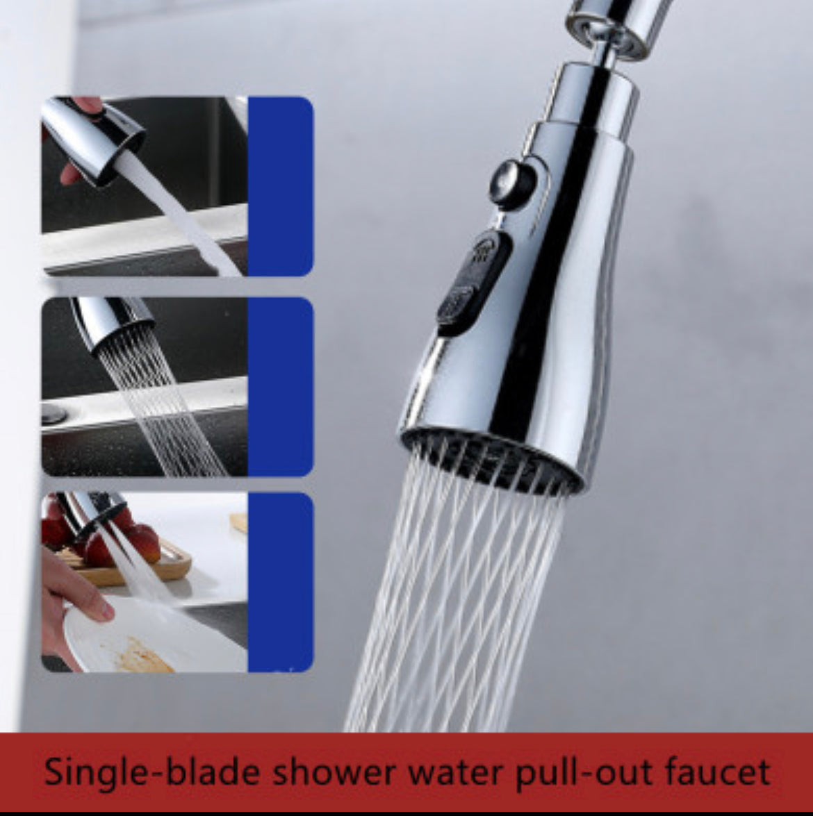 Pressurized Faucet 360 Degree Rotating Water Tap
