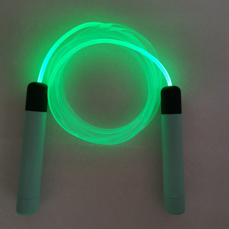 Glowing skipping rope