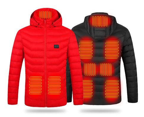 czbrm™ 11 Areas Heating Unisex Heated Jacket-50% off today