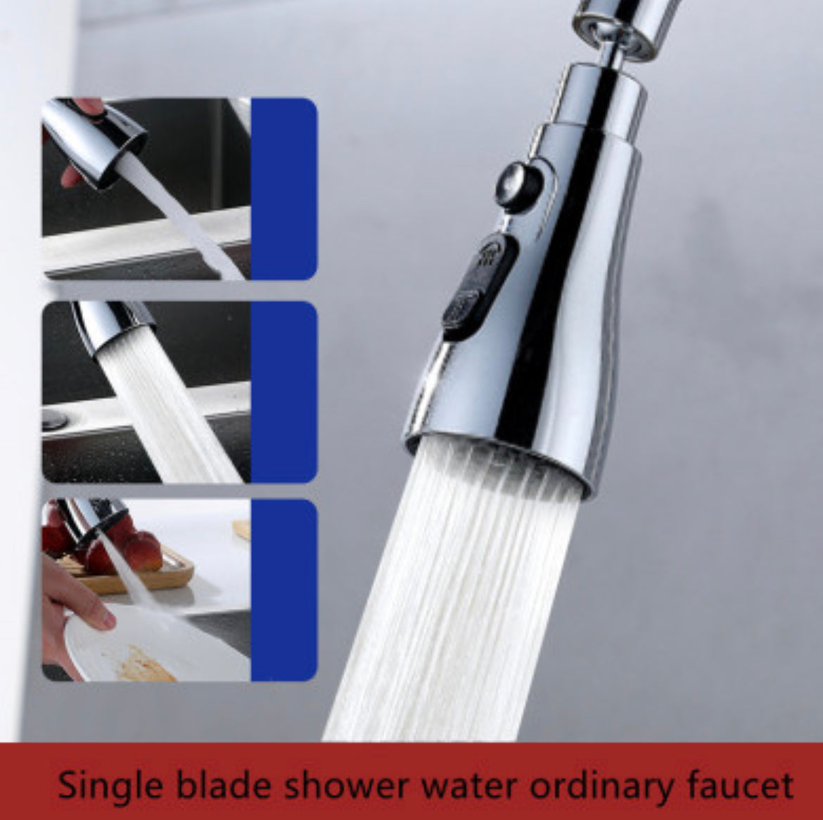 Pressurized Faucet 360 Degree Rotating Water Tap