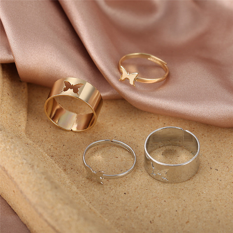 Butterfly Ring Set - (Comes With Both Rings)