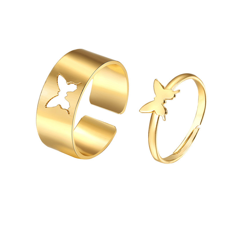 Butterfly Ring Set - (Comes With Both Rings)
