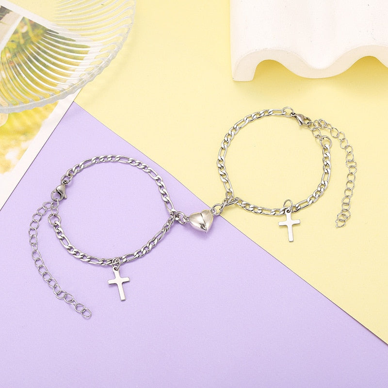 Magnetic Couple Bracelet
