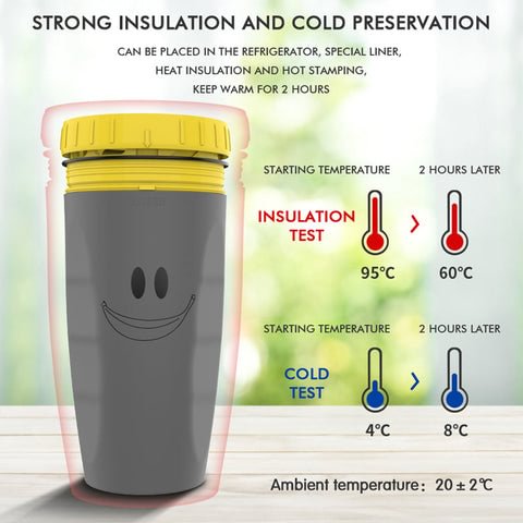 Lidless Portable Twist Cup