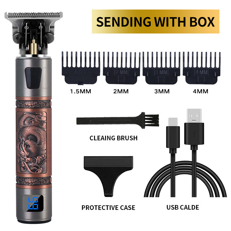 【50% Off Today!!】LCD Hair Clippers Professional Hair Trimmer