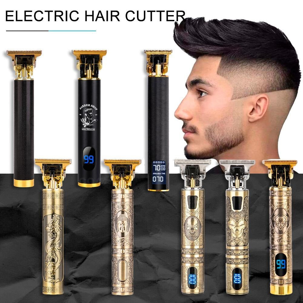 【50% Off Today!!】LCD  Hair Clippers Professional Hair Trimmer