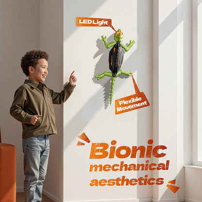 60% OFF❗❗Ends in 3 hrs⏳ Exclusive Christmas Deal!  LOVILDS LED RC Wall Crawler Gecko