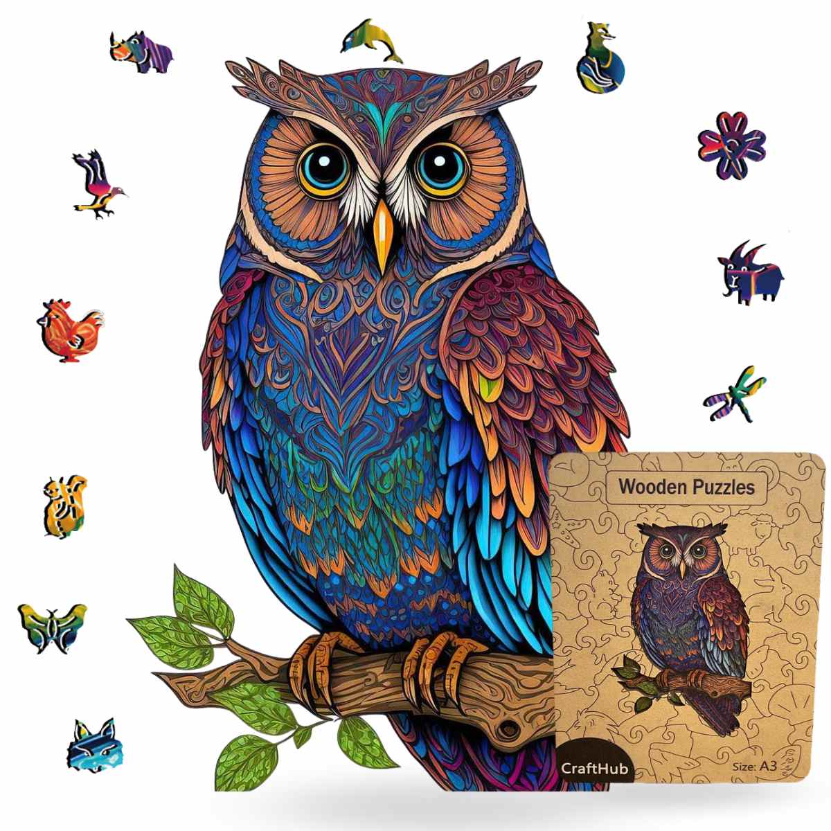 Wisdom Owl - Jigsaw Puzzle