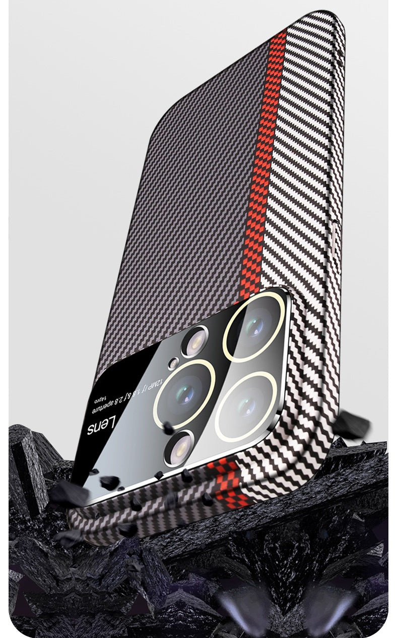 WINDOW MIRROR CARBON FIBER CASE