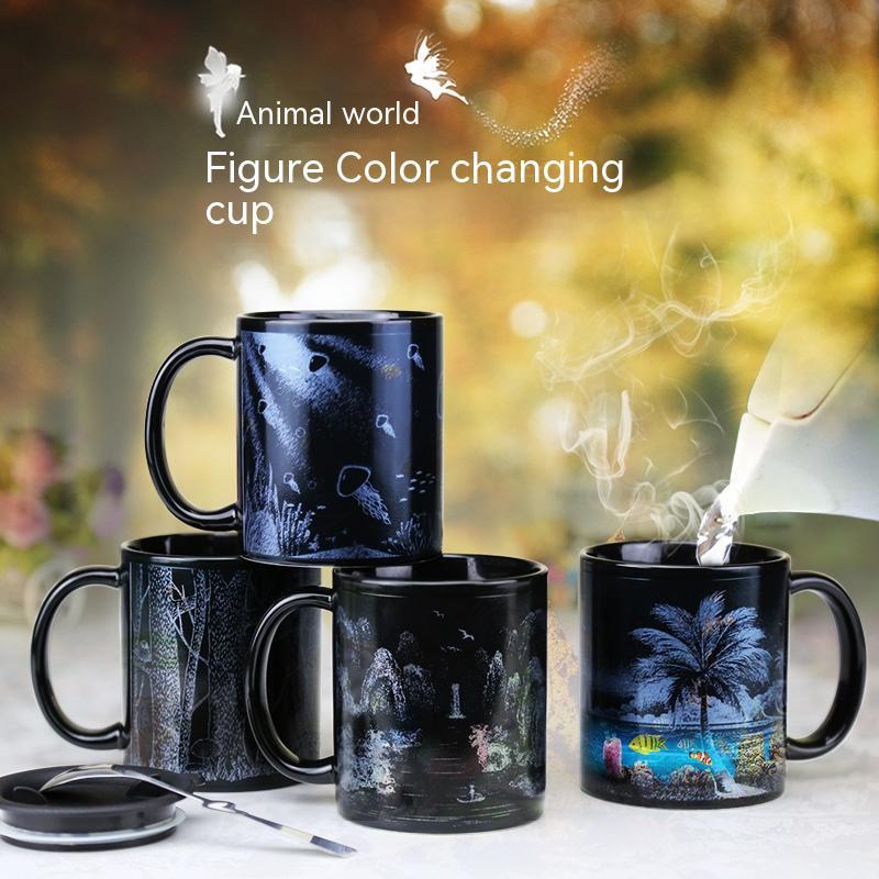 Creative Cute And Practical Color Changing Cup