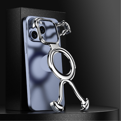 Special Shaped Liquid Metal Magnetic Phone Case