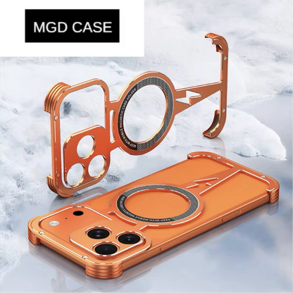 Thor Series Metal Lightning Magnetic Phone Case