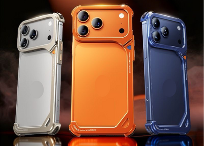 G-Shaped Metal Frame Bracket Anti-fall Mobile Phone Case