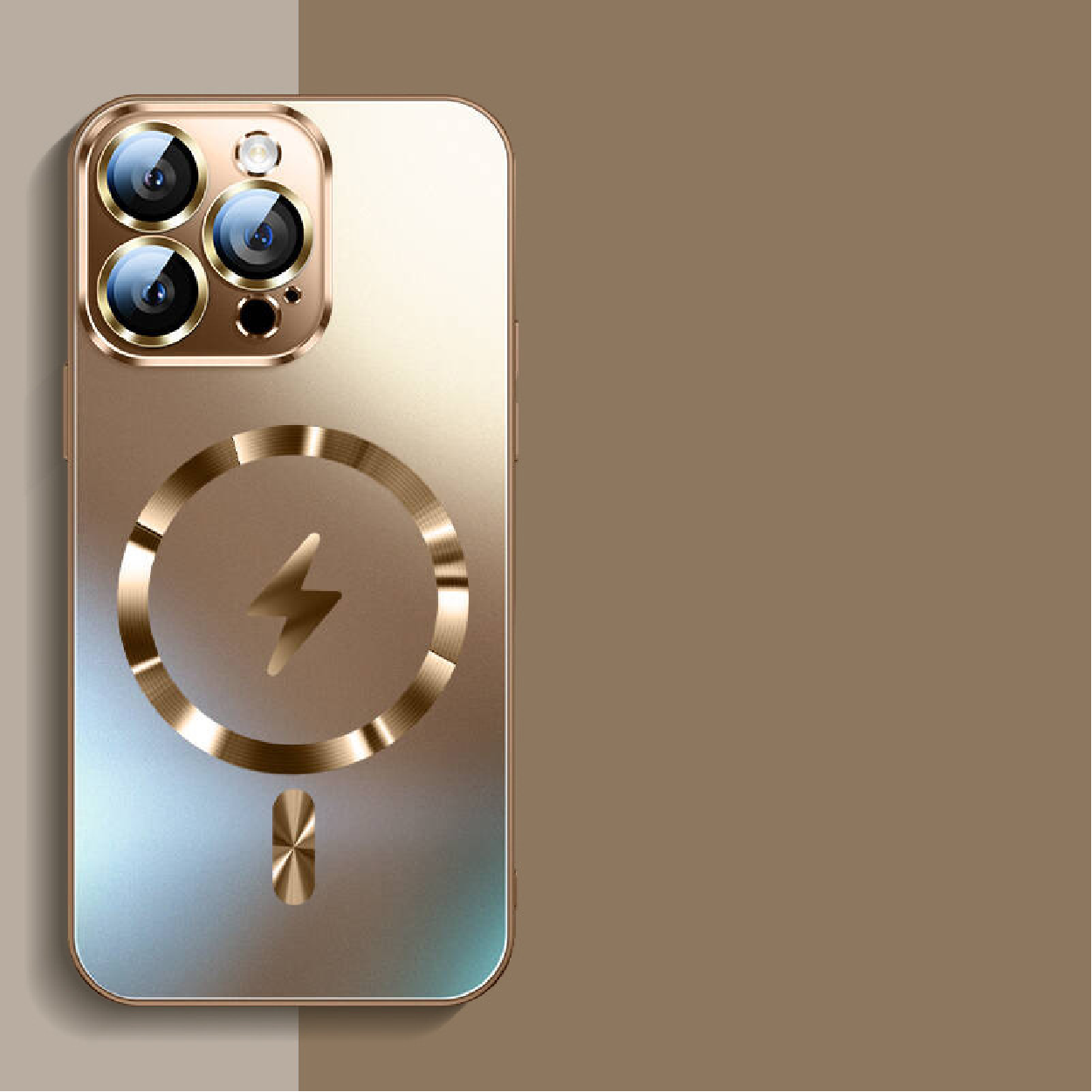 New Lightning Frosted Magnetic Phone Case