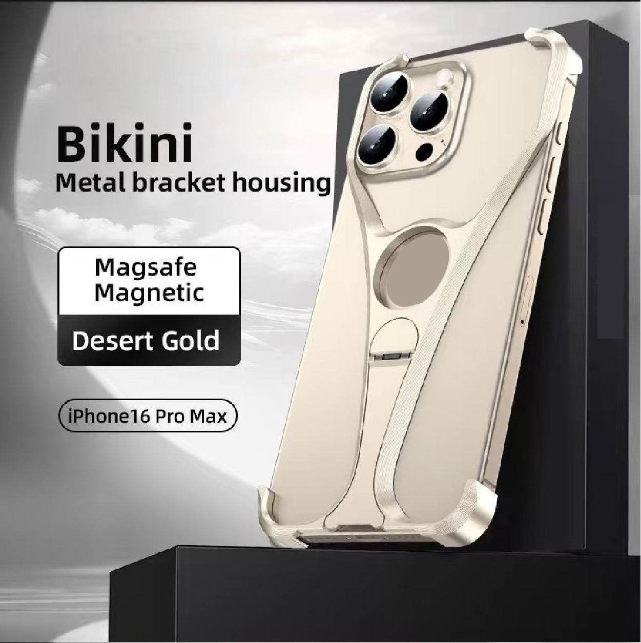 Bikini Metal Bracket Magnetic Phone Case