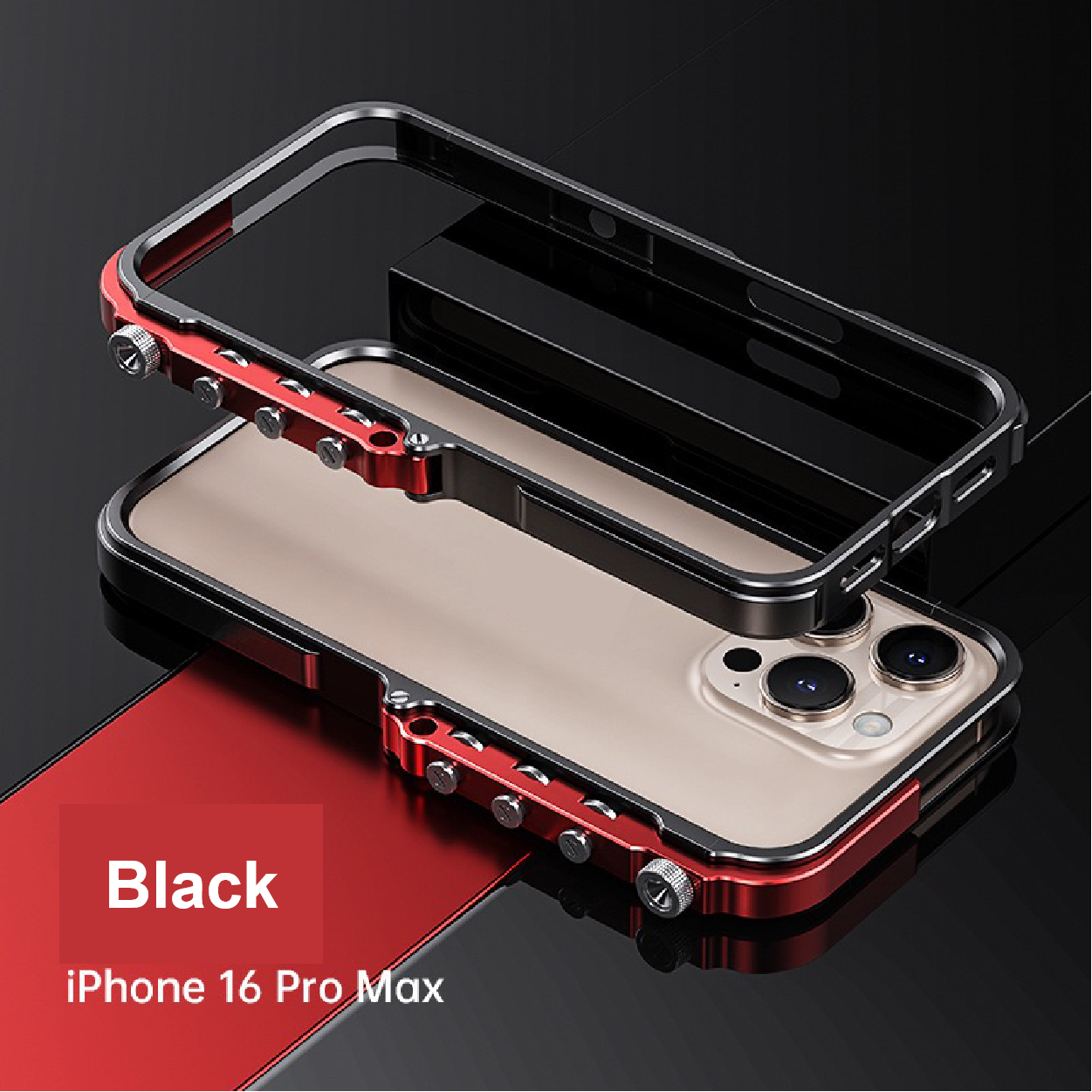 Punk Style Mechanical Arm Metal Phone Case