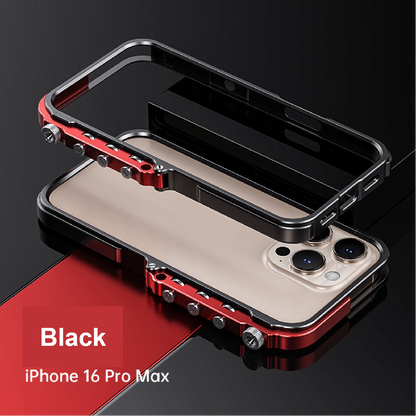 Punk Style Mechanical Arm Metal Phone Case